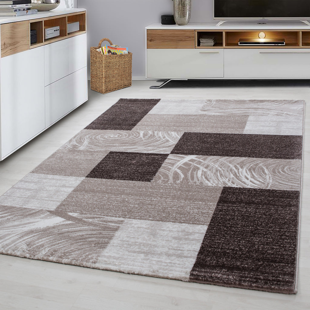 Parma 9220 Brown Kurzflor Teppich