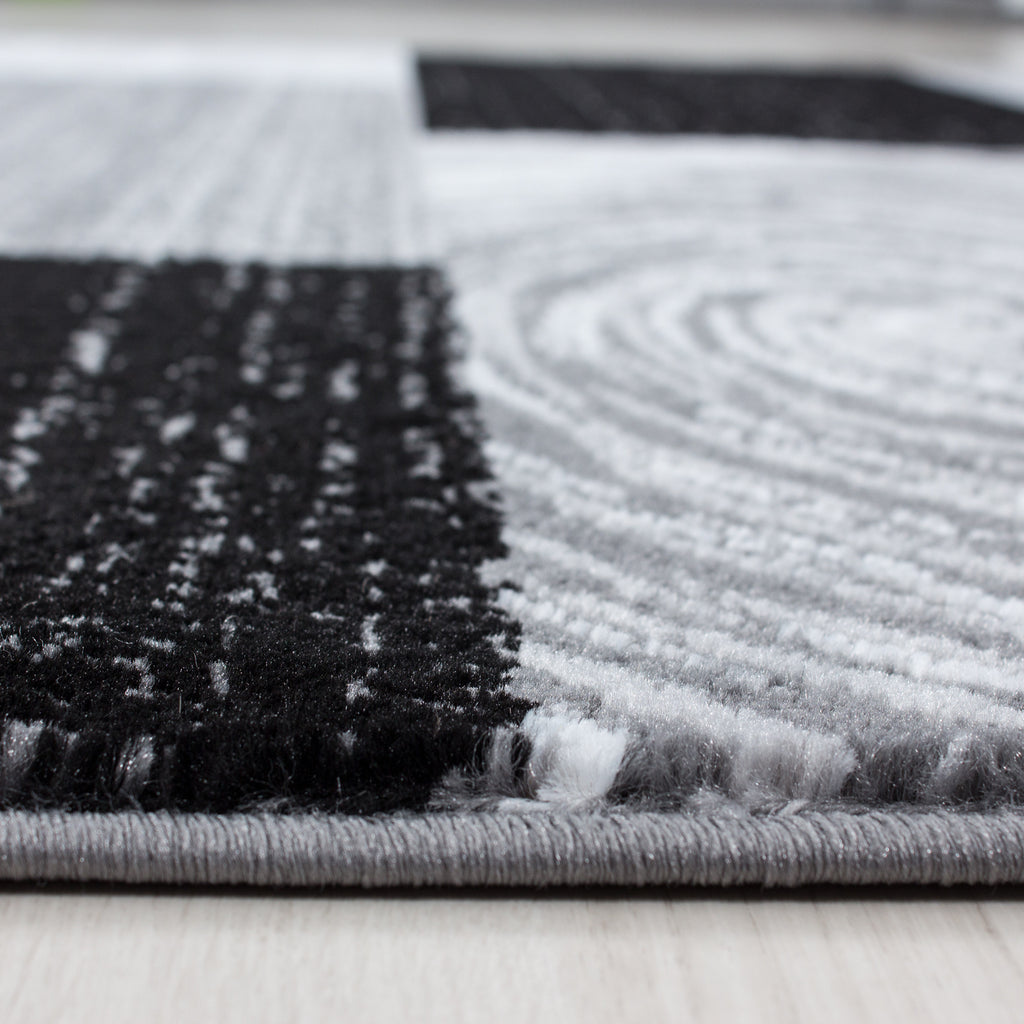 Parma 9220 Black Kurzflor Teppich