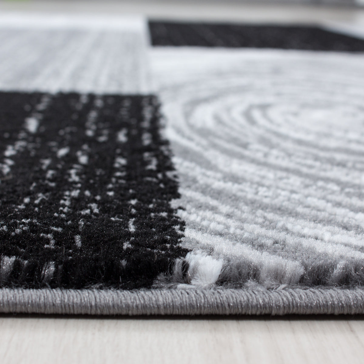 Parma 9220 Black Kurzflor Teppich