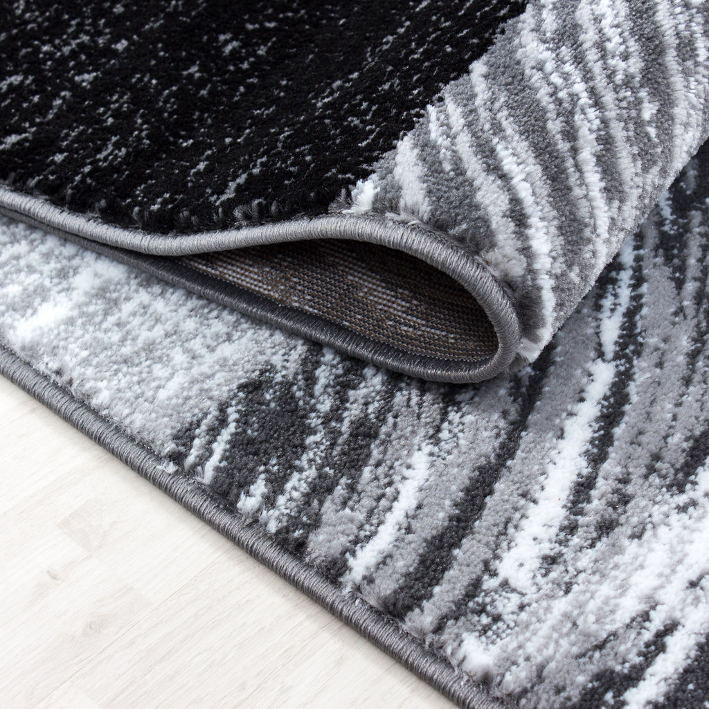 Parma 9220 Black Kurzflor Teppich