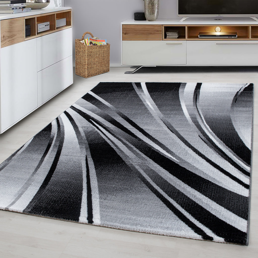 Parma 9210 Black Kurzflor Teppich
