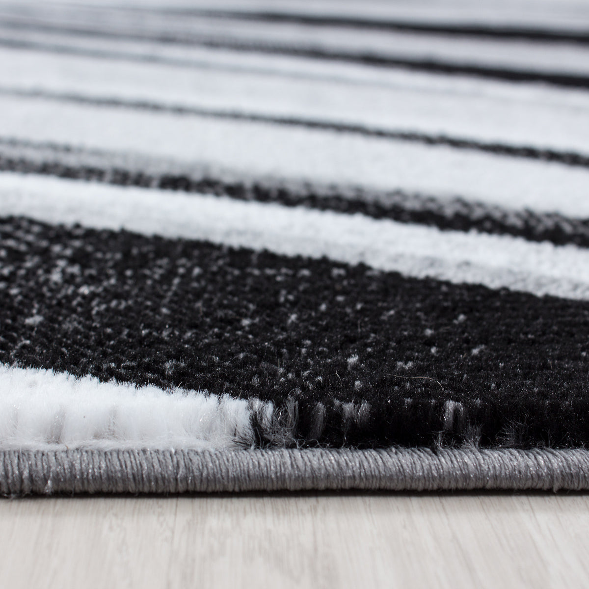 Parma 9210 Black Kurzflor Teppich