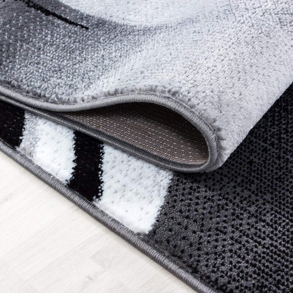 Parma 9210 Black Kurzflor Teppich