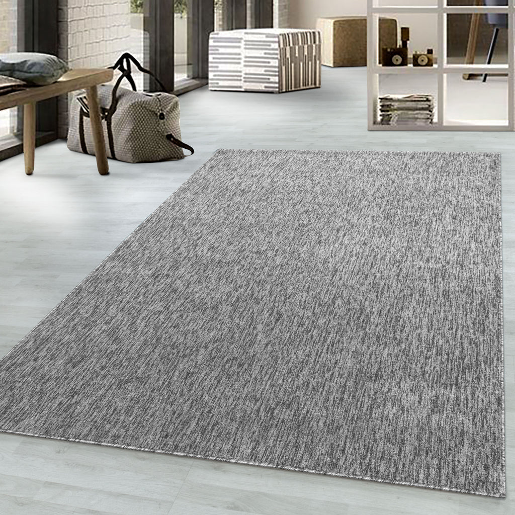 Nizza 1800 Lightgrey Kurzflor Teppich