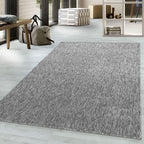 Nizza 1800 Lightgrey Kurzflor Teppich