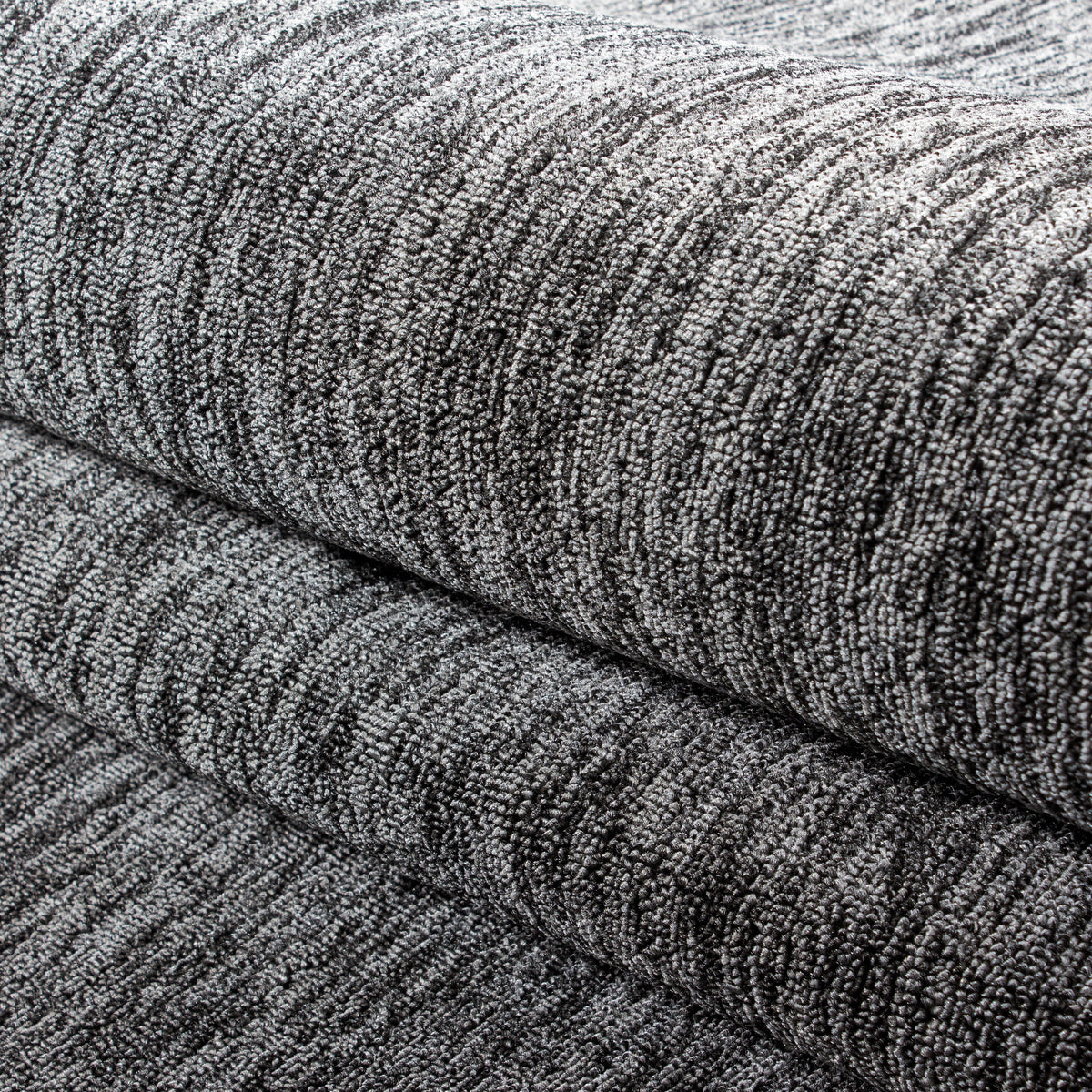 Nizza 1800 Grey Kurzflor Teppich
