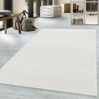 Nizza 1800 Cream Kurzflor Teppich