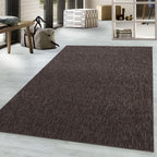 Nizza 1800 Brown Kurzflor Teppich