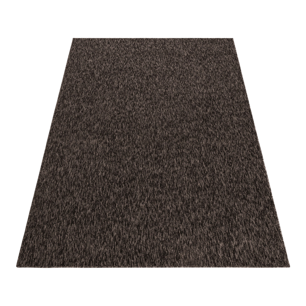 Nizza 1800 Brown Kurzflor Teppich