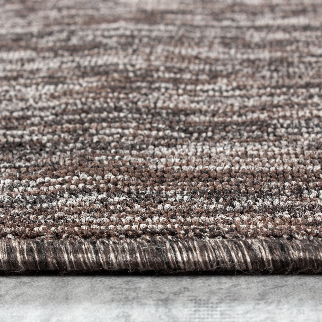Nizza 1800 Brown Kurzflor Teppich