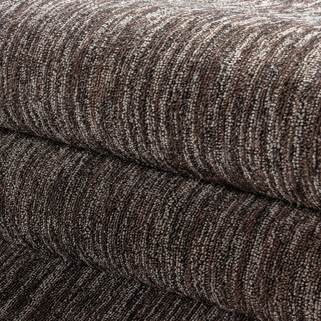 Nizza 1800 Brown Kurzflor Teppich