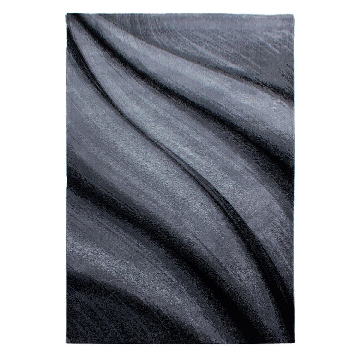 Miami 6630 Black Kurzflor Teppich