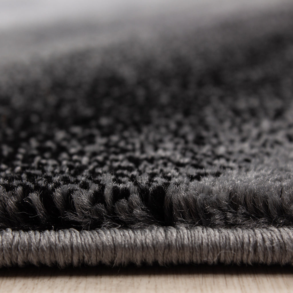 Miami 6630 Black Kurzflor Teppich