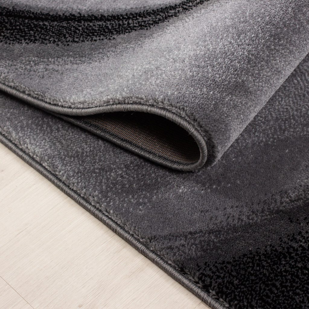 Miami 6630 Black Kurzflor Teppich