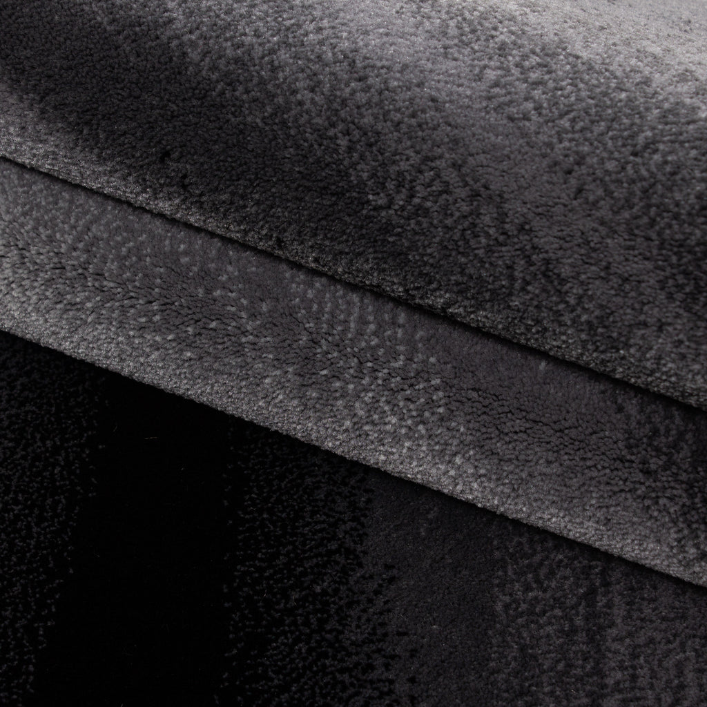 Miami 6630 Black Kurzflor Teppich