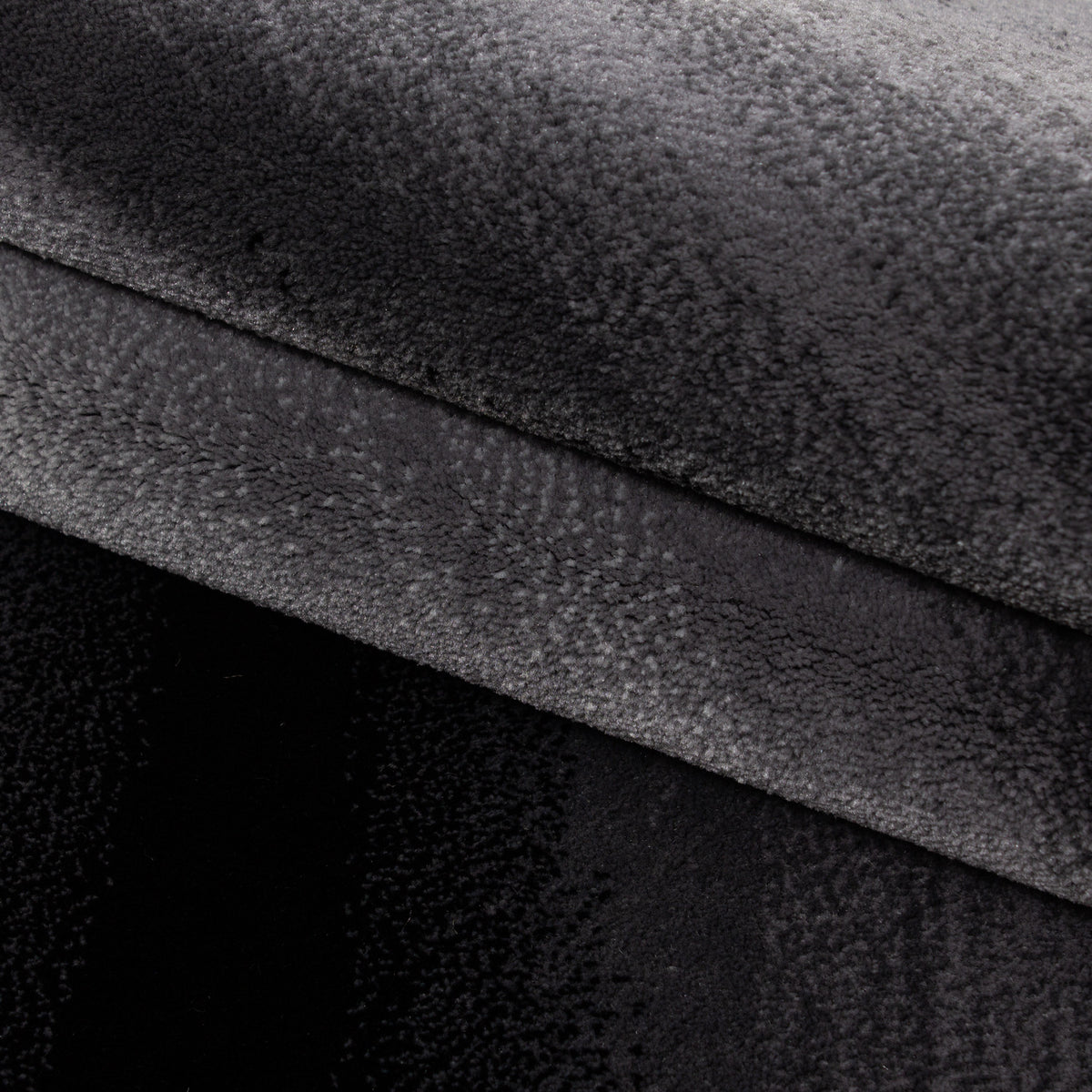 Miami 6630 Black Kurzflor Teppich