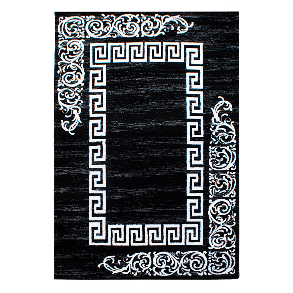 Miami 6620 Black Kurzflor Teppich