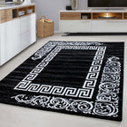 Miami 6620 Black Kurzflor Teppich