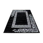 Miami 6620 Black Kurzflor Teppich