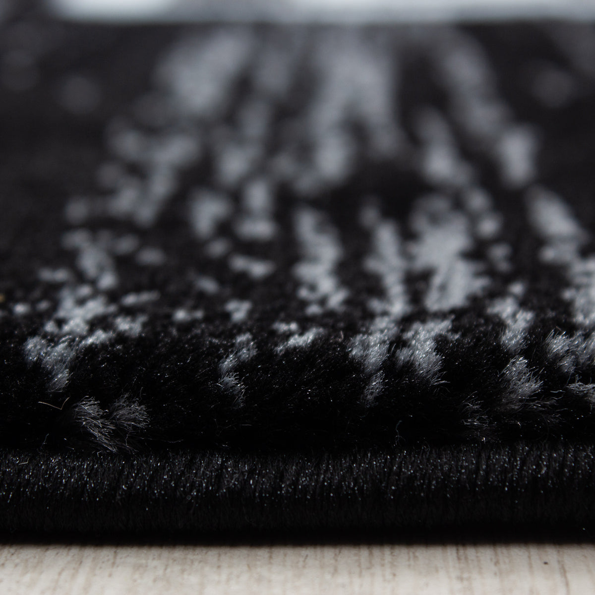Miami 6620 Black Kurzflor Teppich