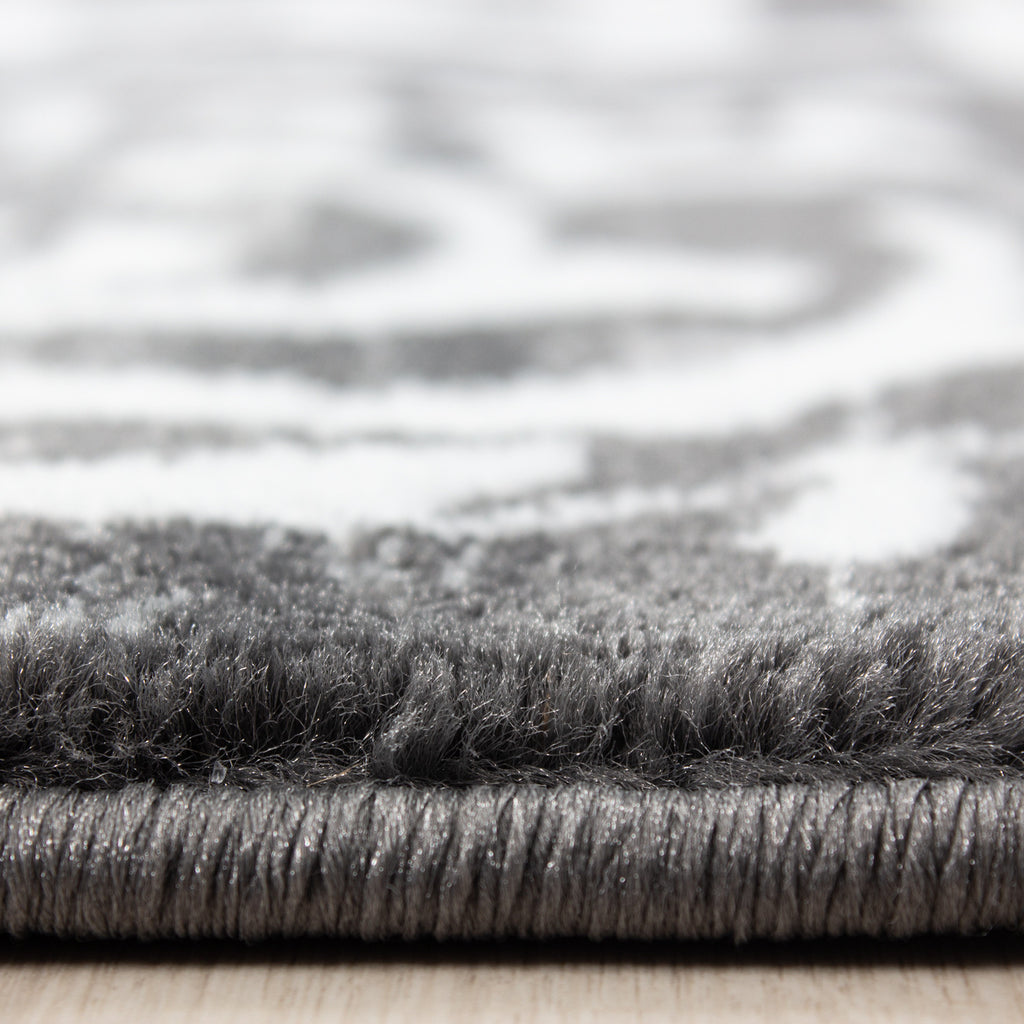 Miami 6620 Grey Kurzflor Teppich
