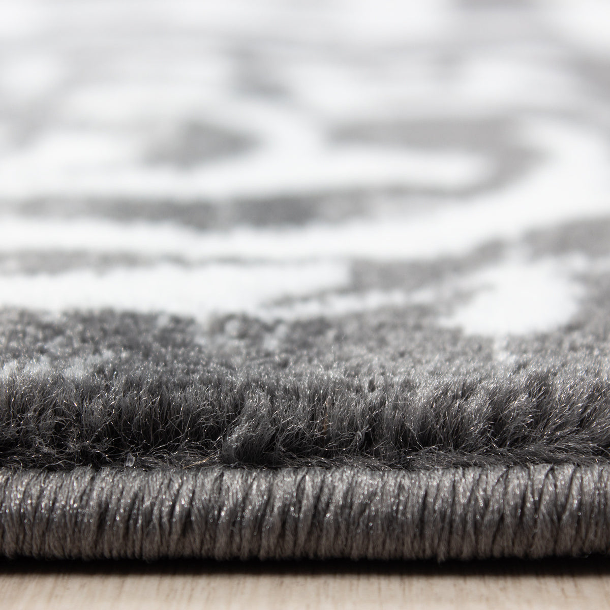 Miami 6620 Grey Kurzflor Teppich