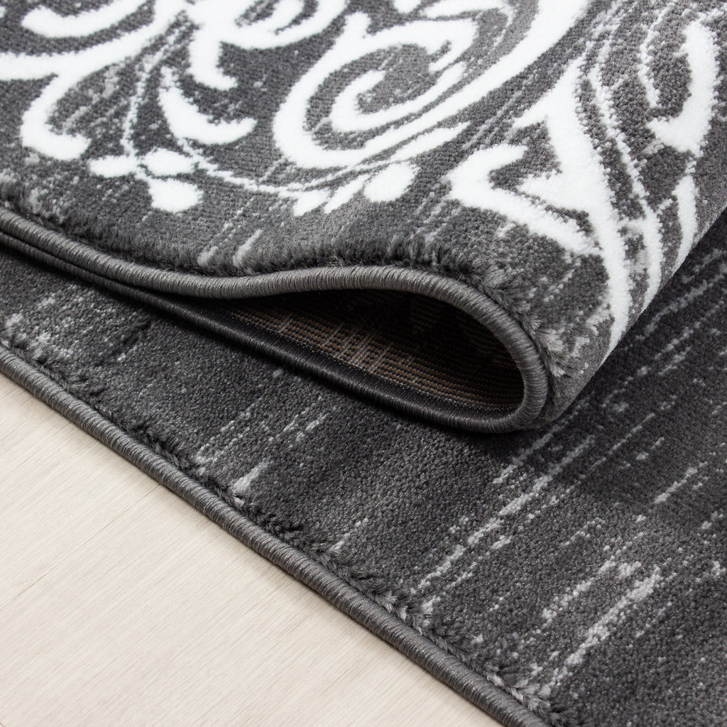 Miami 6620 Grey Kurzflor Teppich