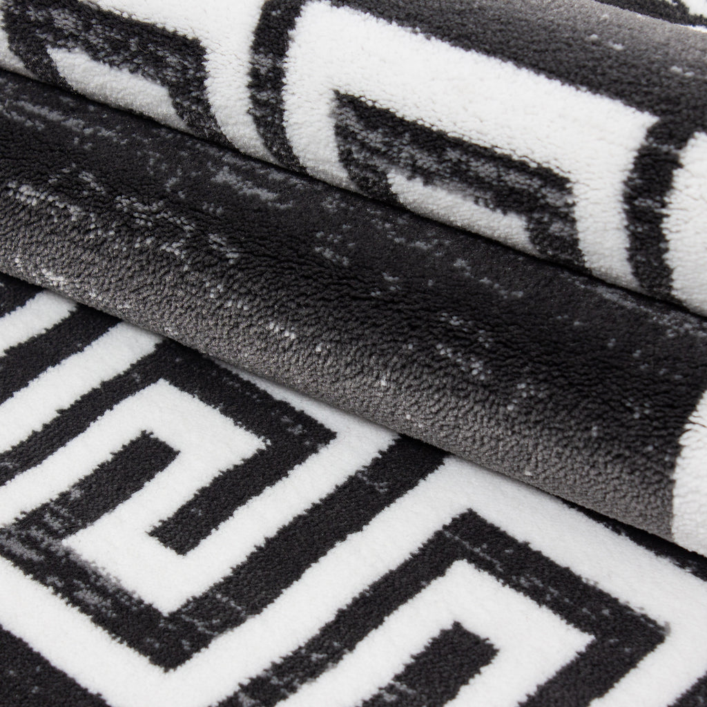 Miami 6620 Grey Kurzflor Teppich
