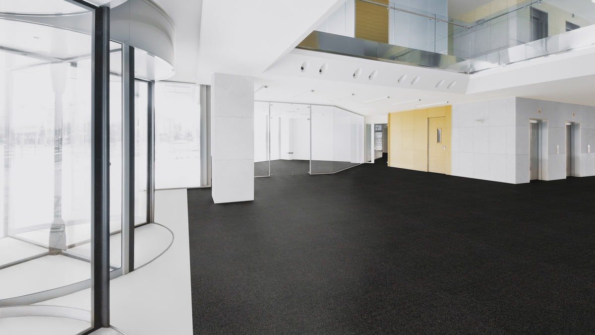 Gemora Sauberlaufmatte 105 × 155 cm | Farbe: Grau | Raumbild 2 (Beispielbild, Farbe kann abweichen)