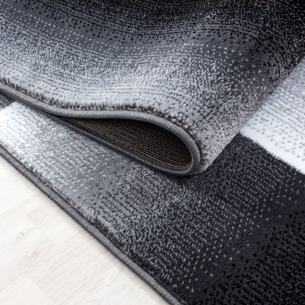 Miami 6560 Black Kurzflor Teppich