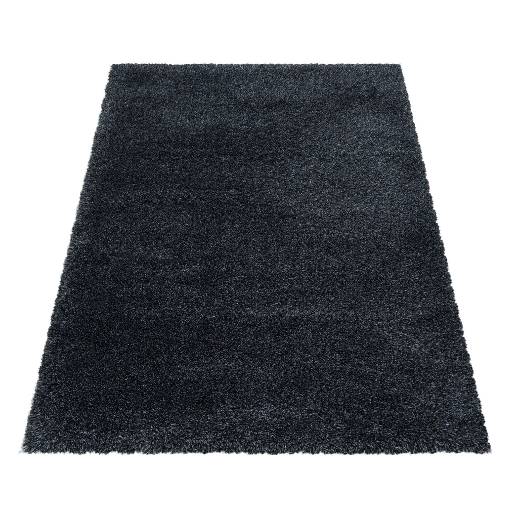 Fluffy 3500 Anthrazit Hochflor Teppich