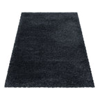 Fluffy 3500 Anthrazit Hochflor Teppich