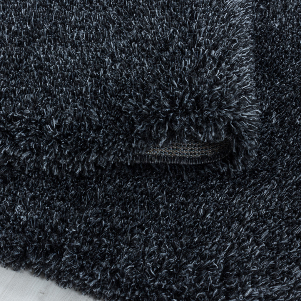Fluffy 3500 Anthrazit Hochflor Teppich