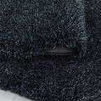 Fluffy 3500 Anthrazit Hochflor Teppich