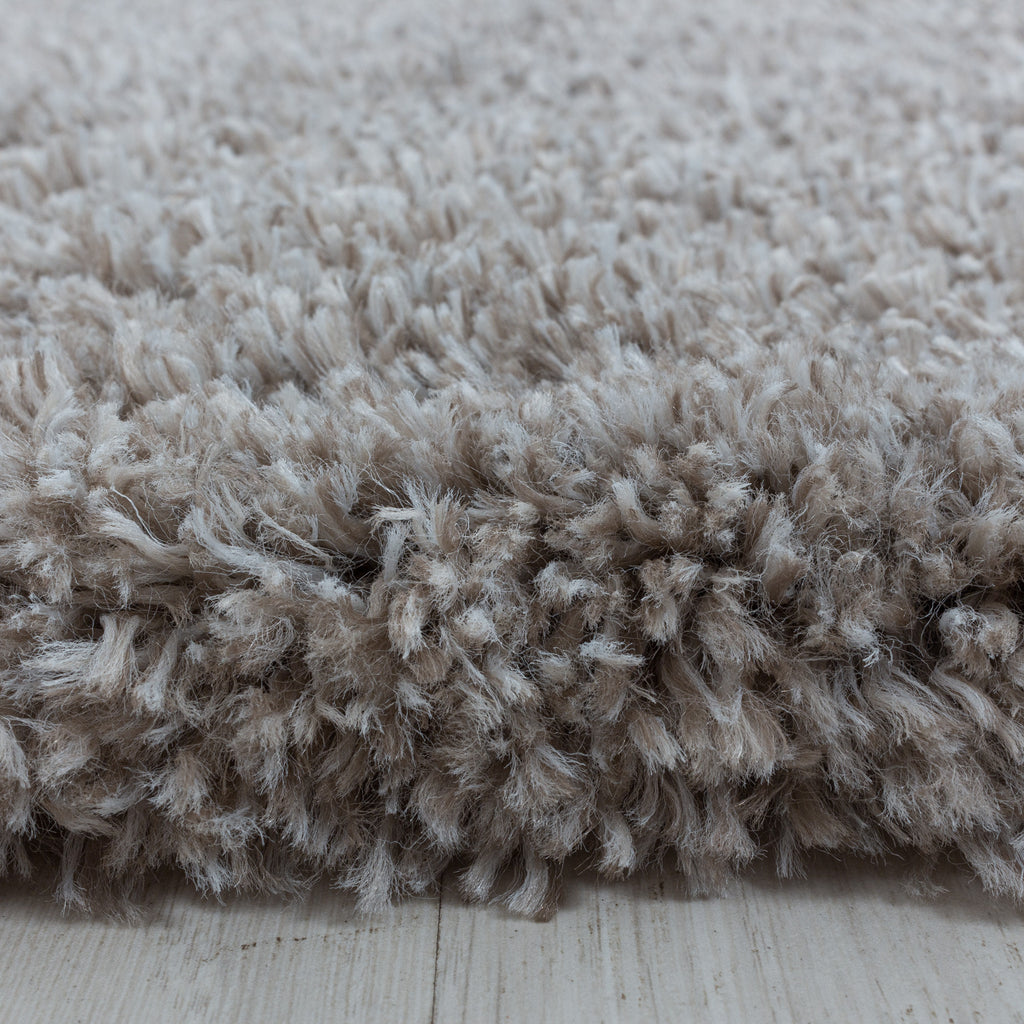 Fluffy 3500 Beige Hochflor Teppich