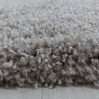 Fluffy 3500 Beige Hochflor Teppich