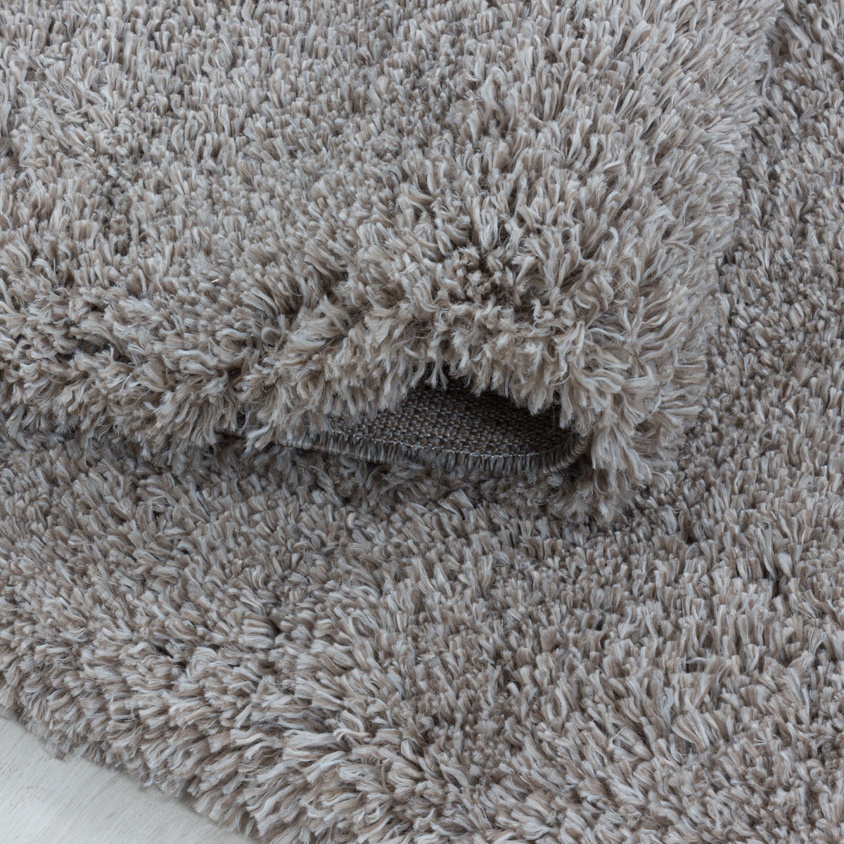 Fluffy 3500 Beige Hochflor Teppich