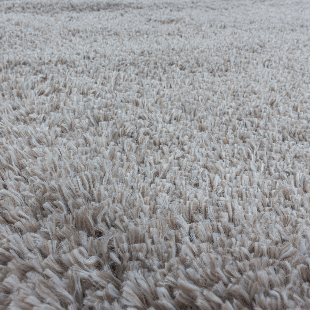 Fluffy 3500 Beige Hochflor Teppich