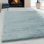 Fluffy 3500 Blue Hochflor Teppich