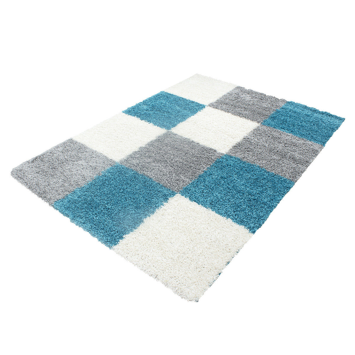 Life 1501 Turkis Hochflor Teppich