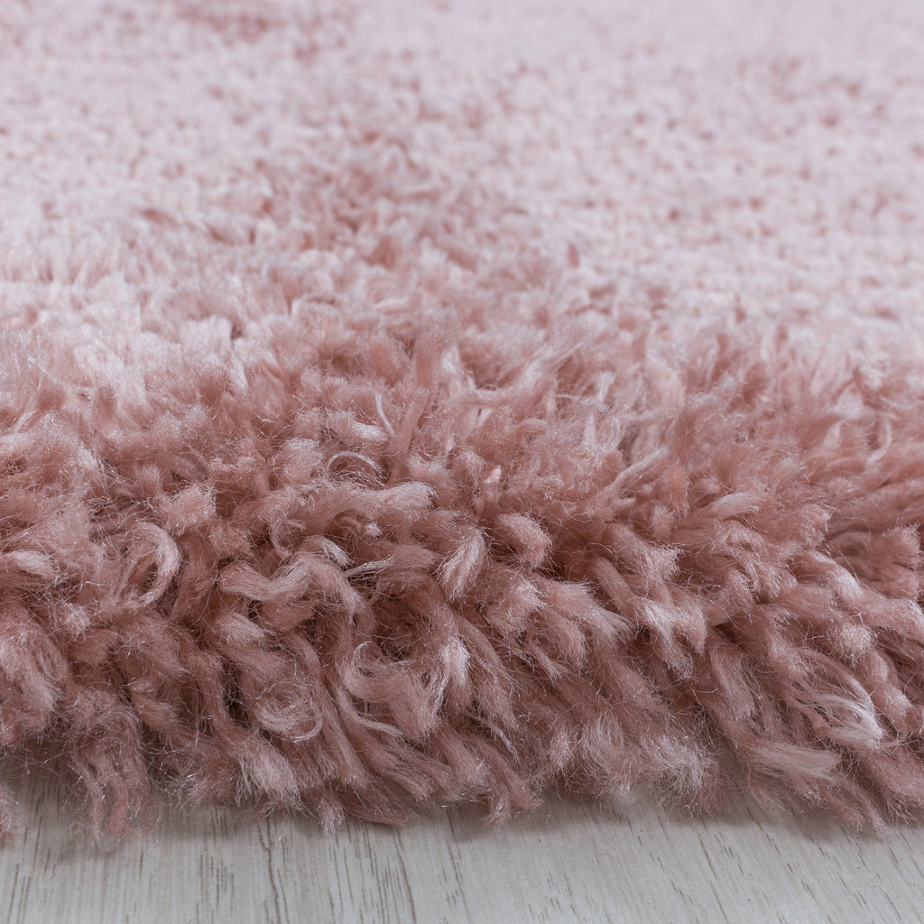 Fluffy 3500 Rose Hochflor Teppich