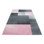 Lucca 1810 Pink Kurzflor Teppich