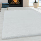 Fluffy 3500 White Hochflor Teppich