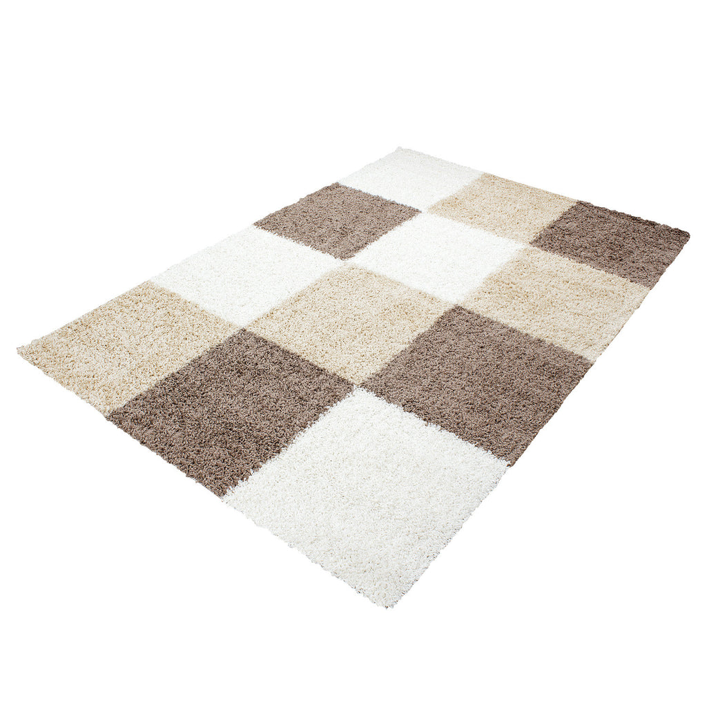 Life 1501 Mocca Hochflor Teppich