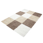 Life 1501 Mocca Hochflor Teppich