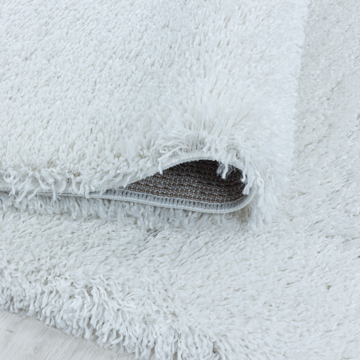 Fluffy 3500 White Hochflor Teppich