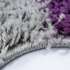 Life 1501 Lila Hochflor Teppich