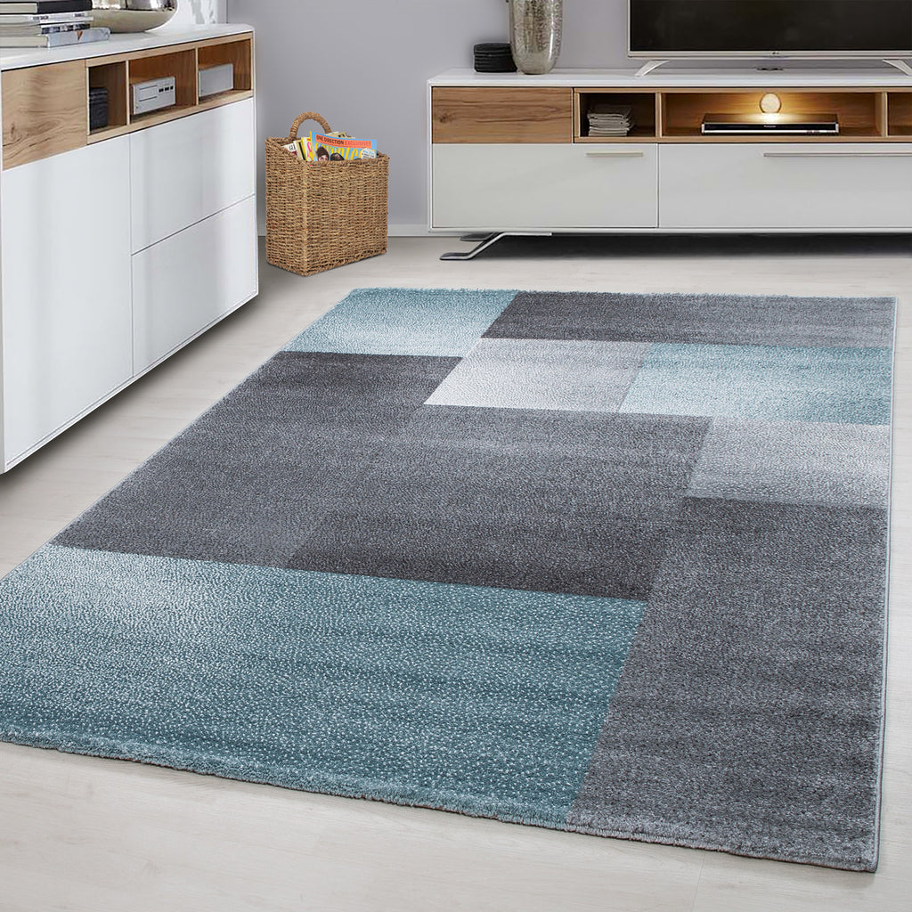 Lucca 1810 Blue Kurzflor Teppich