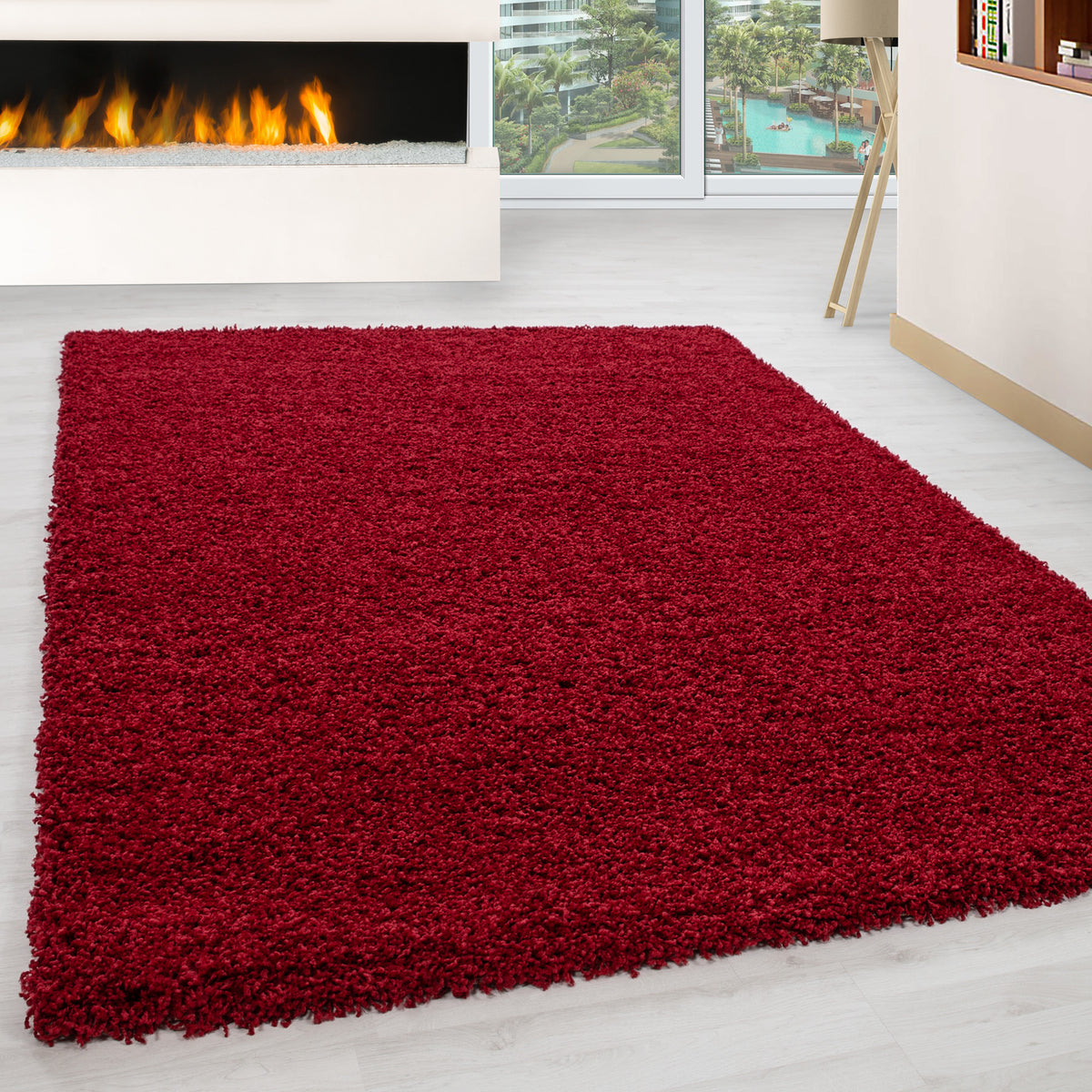 Life 1500 Red Hochflor Teppich