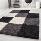 Life 1501 Black Hochflor Teppich